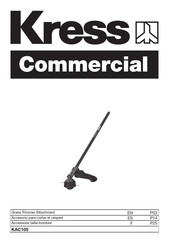 KRESS KAC105 Manual Del Usuario