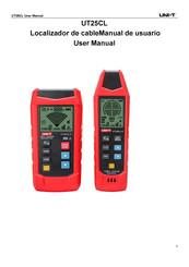 UNI-T UT25CL Manual Del Usuario