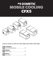 Dometic MOBILE COOLING CFX5 25 Guía Rápida