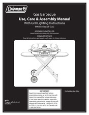 Coleman 2000032831 Manual De Uso, Cuidado Y Ensamblaje