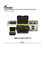 Temper KOBAN K KMPC-01-50A Manual