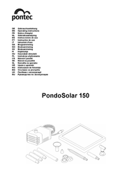 Pontec PondoSolar 150 Instrucciones De Uso