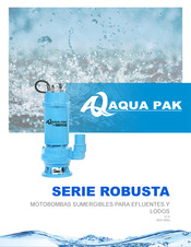 Aqua pak ROBUSTA Serie Manual De Instalación