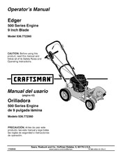 Craftsman 536.772360 Manual Del Usuario