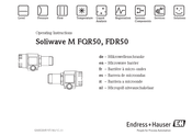 Endress+Hauser Soliwave M FDR50 Instrucciones De Operación
