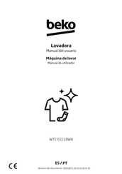 Beko WTE 6511 BWR Manual Del Usuario