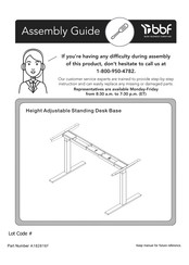 Bush Business Furniture M4S4824MRBK Instrucciones De Montaje