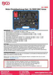 BGS technic 8602 Manual De Instrucciones