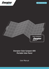 Energizer Solar Sunpack 400 Manual Del Usuario