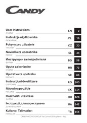 CANDY HOOVER Pecnica Idea PCI 27BCH64CCB Manual Del Usuario