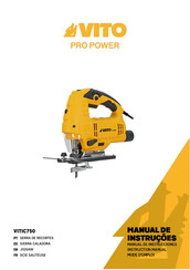 VITO PRO POWER VITIC750 Manual De Instrucciones