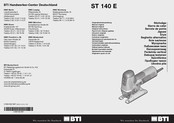 BTI ST 140 E Manual Original