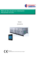 FRIMEC RCF20DMTHA Manual De Usuario E Instalacion