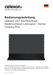 Celexon HomeCinema Plus Manual De Instrucciones