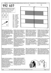 Oeseder Möbelindustrie 992 607 Instrucciones De Montaje