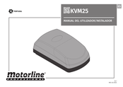 Motorline professional KVM25 Manual Del Utilizador/Instalador