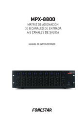 FONESTAR MPX-8800 Manual De Instrucciones