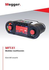 Megger MFT-X1 Guia Del Usuario