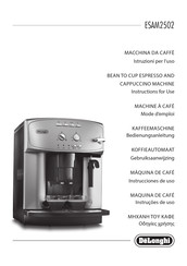 DeLonghi ESAM2502 Instrucciones De Uso