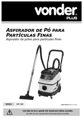 Vonder Plus 68.64.160.127 Manual De Instrucciones