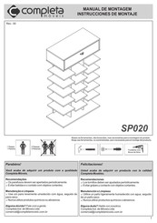 Completa Móveis SP020 Instrucciones De Montaje