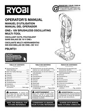 Ryobi PBLMT51 Manual Del Operador