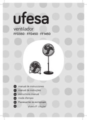 UFESA FF1450 Manual De Instrucciones