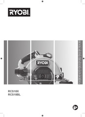 Ryobi RCS18BL Manual Del Usuario