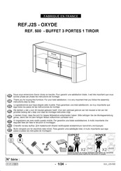 Gautier OXYDE J2S Instrucciones De Montaje