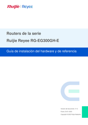 Ruijie Reyee RG-EG305GH-P-E Guía De Instalación Del Hardware
