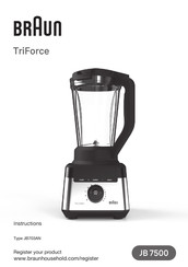 Braun TriForce JB 7500 Instrucciones