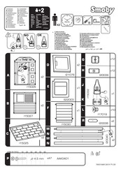 Smoby 7600810731 Instrucciones De Montaje