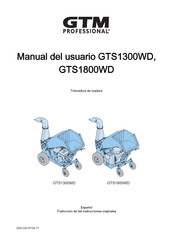 GTM Professional GTS1800WD Manual Del Usuario