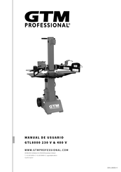 GTM Professional GTL8000 230 V Manual De Usuario