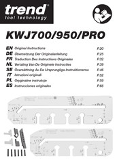 TREND KWJ700/PRO Instrucciones Originales