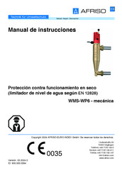afriso WMS-WP6 Manual De Instrucciones