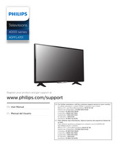 Philips 40PFL4701/F8 Manual Del Usuario