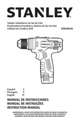 Stanley STDC001LB Manual De Instrucciones