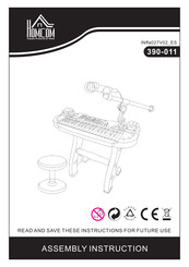 Homcom 390-011 Instrucciones De Montaje