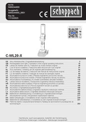 Scheppach C-WL20-X Traduccion Del Manual De Instrucciones Originale