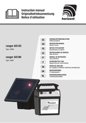 Horizont ranger AS120 Instrucciones De Servicio