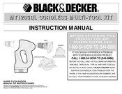 Black and Decker MT1203BL-CA Manual De Instrucciones