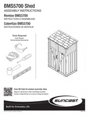 Suncast BMS5700SB Instrucciones De Montaje