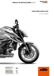 KTM 1290 SUPER DUKE R EVO JP 2023 Manual De Instrucciones