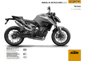 KTM 790 Duke 2020 Manual De Instrucciones