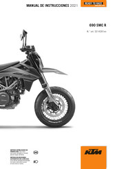 KTM 690 SMC R EU 2021 Manual De Instrucciones