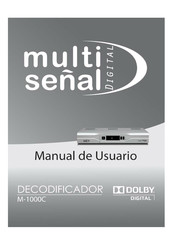 Multiseñal M-1000C Manual De Usuario