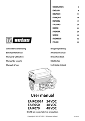 Vetus E-AIR 70 Manual De Usuario