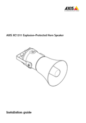 Axis Communications XC1311 Guia De Instalacion