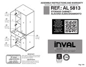 Inval AL 5813 Manual De Ensamble Y Garantia